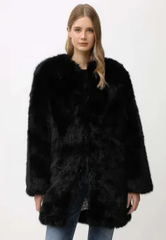 Blugirl Blumarine palton culoarea negru, RF5135.E1088 imagine