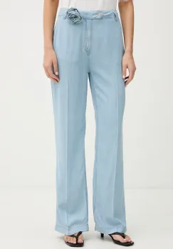 Blugirl Blumarine pantaloni regular pentru femei imagine