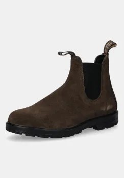 Blundstone botine din piele intoarsa 2410 culoarea maro, 2410.Brown imagine