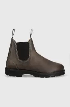 Blundstone ghete chelsea de piele 1469 barbati, culoarea gri imagine