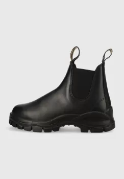 Blundstone ghete chelsea de piele 2240 femei, culoarea negru, cu platforma imagine