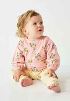 Bobo Choses bluza bebe culoarea roz, modelator imagine