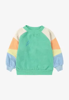Bobo Choses bluza bebe culoarea verde, modelator, 125AB028 imagine