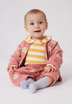 Bobo Choses bluza copii culoarea portocaliu, modelator imagine
