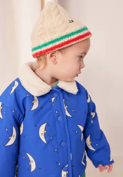 Bobo Choses caciula copii culoarea bej, din tesatura neteda, 224AH031 imagine