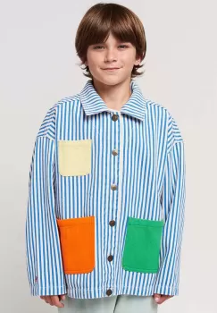 Bobo Choses camasa din denim pentru copii imagine