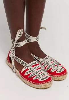Bobo Choses espadrile copii culoarea rosu imagine