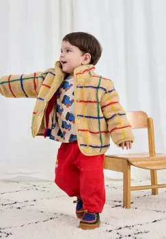 Bobo Choses geaca bebe culoarea bej, 225AB108 imagine