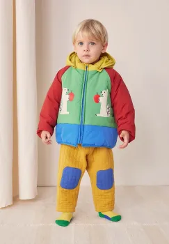 Bobo Choses geaca bebe Hungry Squirrel culoarea verde, 224AB096 imagine