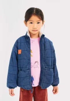 Bobo Choses geaca copii culoarea albastru marin, 224AC127 imagine