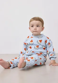 Bobo Choses hanorac de bumbac pentru bebelusi Morning Egg modelator, 125AB030 imagine