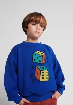 Bobo Choses hanorac de bumbac pentru copii Roll The Dice cu imprimeu, 225AC030 imagine