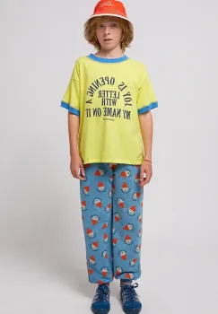 Bobo Choses pantaloni de trening pentru copii Morning Egg cu imprimeu, 125AC076 imagine