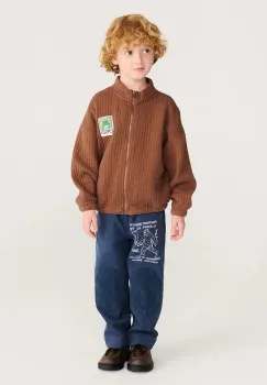 Bobo Choses pantaloni pentru copii din bumbac Mr. Footish imagine