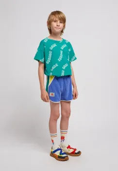 Bobo Choses pantaloni scurti copii Smiling 125AC054 imagine