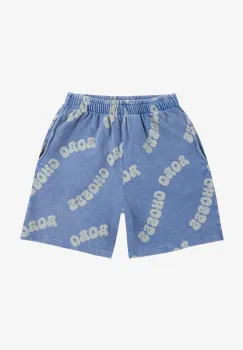 Bobo Choses pantaloni scurti din bumbac pentru copii Wavy 125AC055 imagine