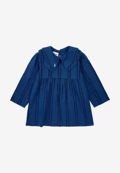 Bobo Choses rochie bebe culoarea albastru marin, mini, evazati imagine