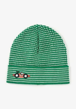 Bobo Choses sapca din bumbac pentru bebelusi culoarea verde, 225AH048 imagine
