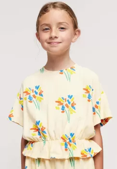 Bobo Choses tricou copii culoarea galben imagine