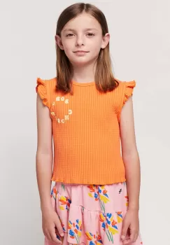 Bobo Choses tricou copii culoarea portocaliu imagine