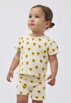 Bobo Choses tricou copii Sunflower culoarea bej, 125AB109 imagine