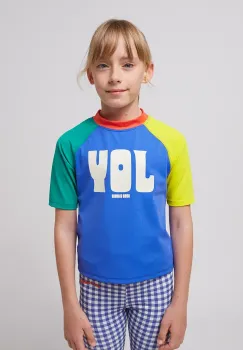 Bobo Choses tricou de inot pentru copii Joy culoarea violet, 125AC112 imagine