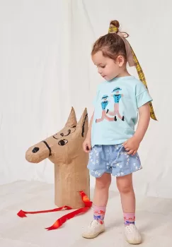 Bobo Choses tricou din bumbac pentru bebelusi cu imprimeu imagine