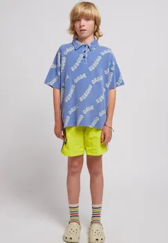 Bobo Choses tricouri polo din bumbac pentru copii Wavy modelator, 125AC018 imagine