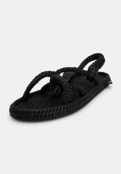 Bohonomad sandale Bora femei, culoarea negru, BOR.0020.WRS imagine