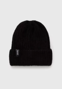 Bomboogie caciula culoarea negru, din tricot gros imagine