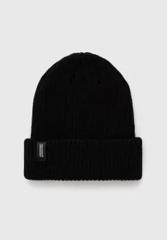 Bomboogie caciula culoarea negru, din tricot gros imagine