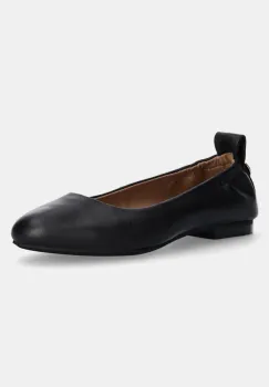 BOSS balerini de piele Dasy culoarea negru, 50536560 imagine