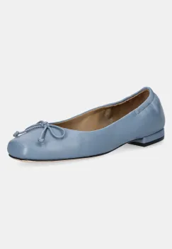 BOSS balerini de piele Luara 50536353 imagine