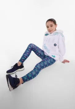 BOSS bluza copii culoarea alb, cu gluga, modelator imagine