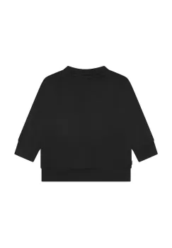 BOSS bluza copii culoarea negru, cu imprimeu imagine