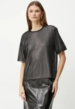 BOSS bluza femei, culoarea negru, modelator, 50527016 imagine