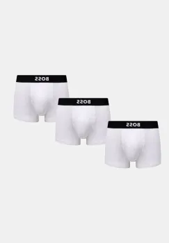 BOSS boxeri 3-pack barbati, culoarea alb, 50544263 imagine
