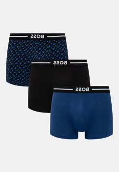 BOSS boxeri 3-pack barbati, culoarea negru, 50517840 imagine