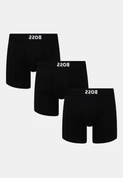BOSS boxeri 3-pack barbati, culoarea negru, 50544272 imagine