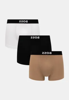 BOSS boxeri 3-pack culoarea alb, 50544263 imagine