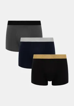 BOSS boxeri 3-pack culoarea bleumarin, 50546808 imagine