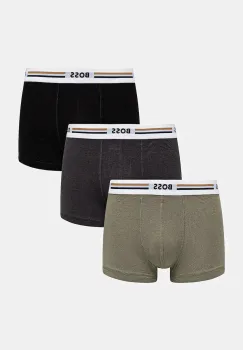 BOSS boxeri 3-pack culoarea negru, 50492200 imagine