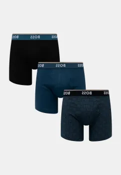 BOSS boxeri 3-pack culoarea negru, 50531685 imagine