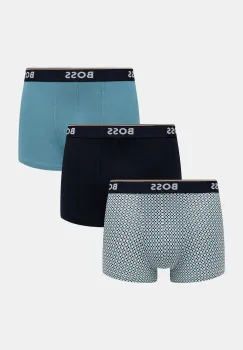 BOSS boxeri 3-pack culoarea negru, 50531701 imagine