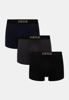 BOSS boxeri 3-pack culoarea negru, 50546764 imagine
