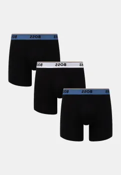 BOSS boxeri 3-pack negru 50554694 imagine