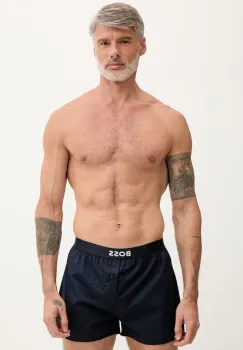 BOSS boxeri barbatesti din bumbac 2P Boxer Shorts EW pachet de 2 imagine