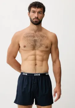 BOSS boxeri de bumbac 2-pack culoarea negru, 50545913 imagine