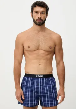 BOSS boxeri de bumbac 2P Boxer Shorts EW 2-pack imagine
