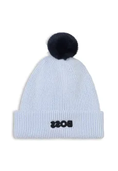 BOSS caciula de bumbac pentru copii J52595 imagine